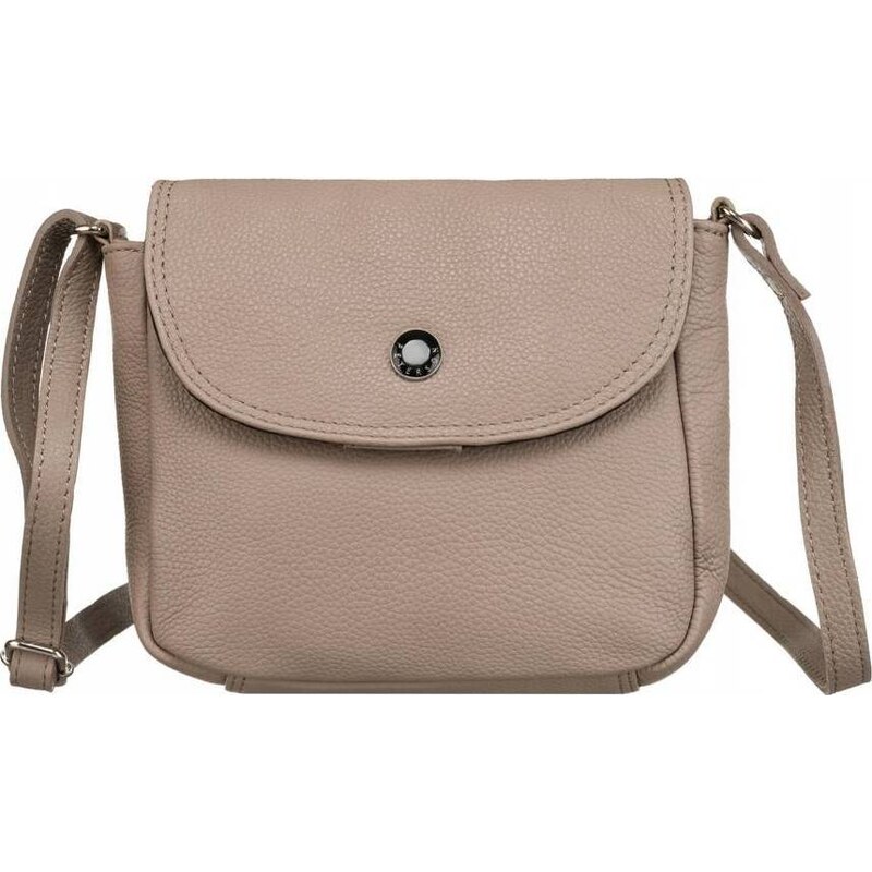 PETERSON BÉŽOVÁ KOŽENÁ CROSSBODY KABELKA