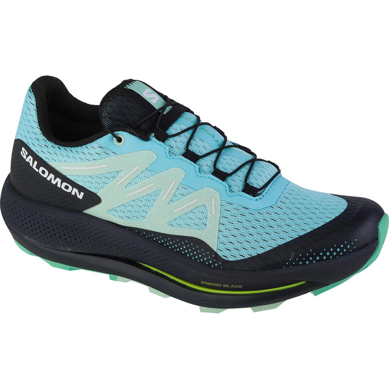 Světle modré běžecké tenisky Salomon Pulsar Trail W Světle modrá 88700061