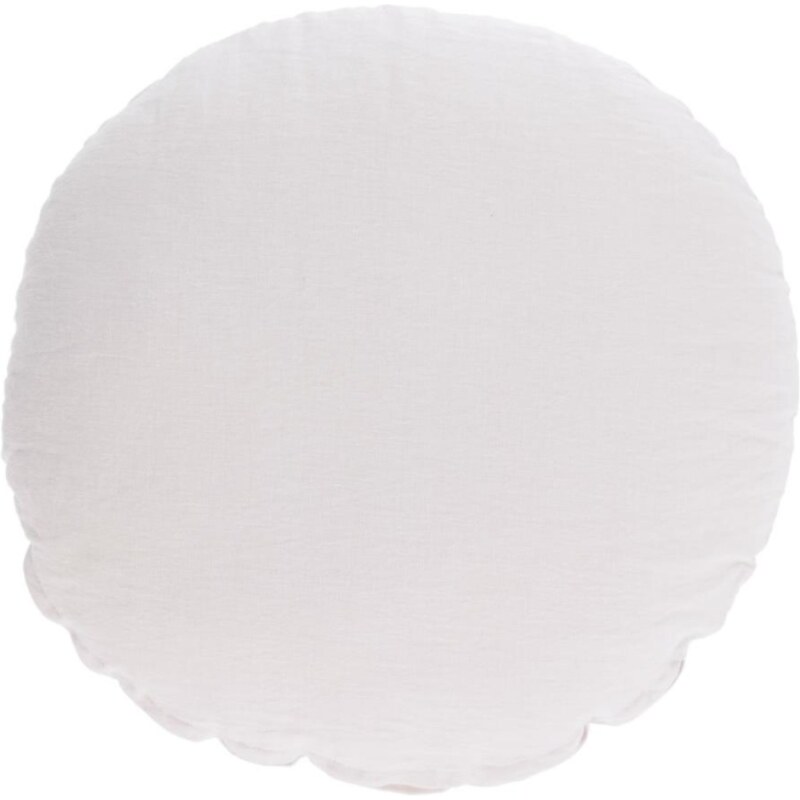 Bílý povlak na polštář Kave Home Tamanne 45 cm