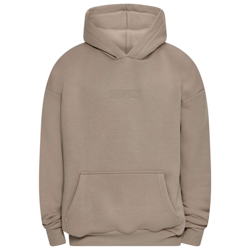 Dropsize Mikina tmavě béžová