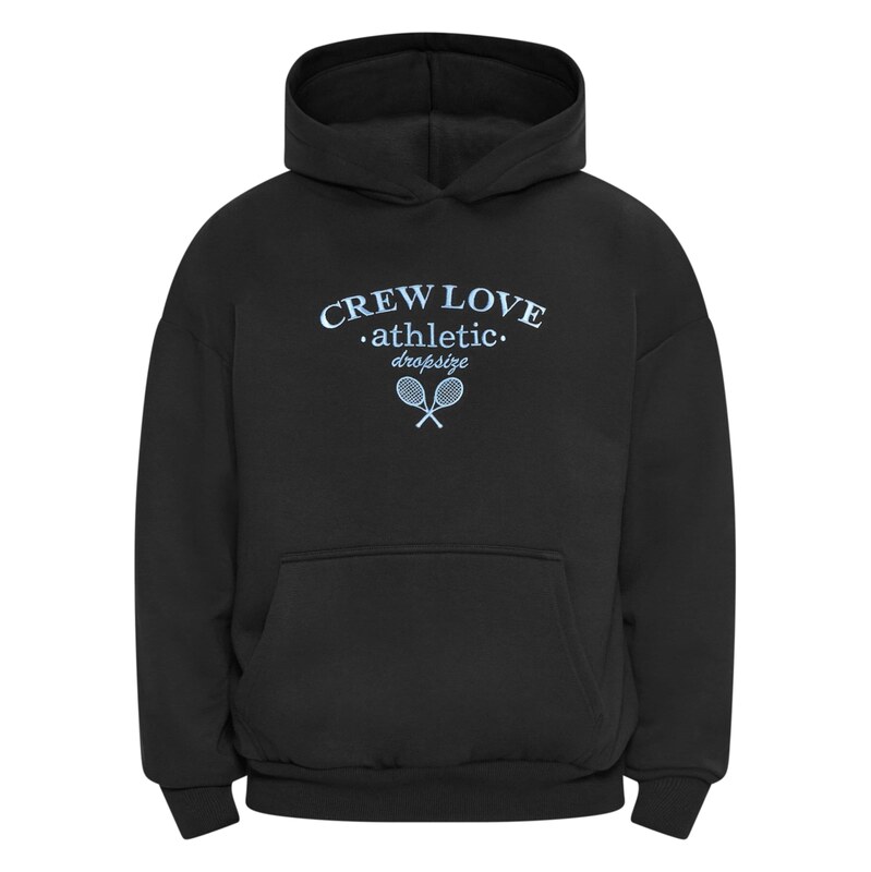Dropsize Mikina Athletic světlemodrá / černá