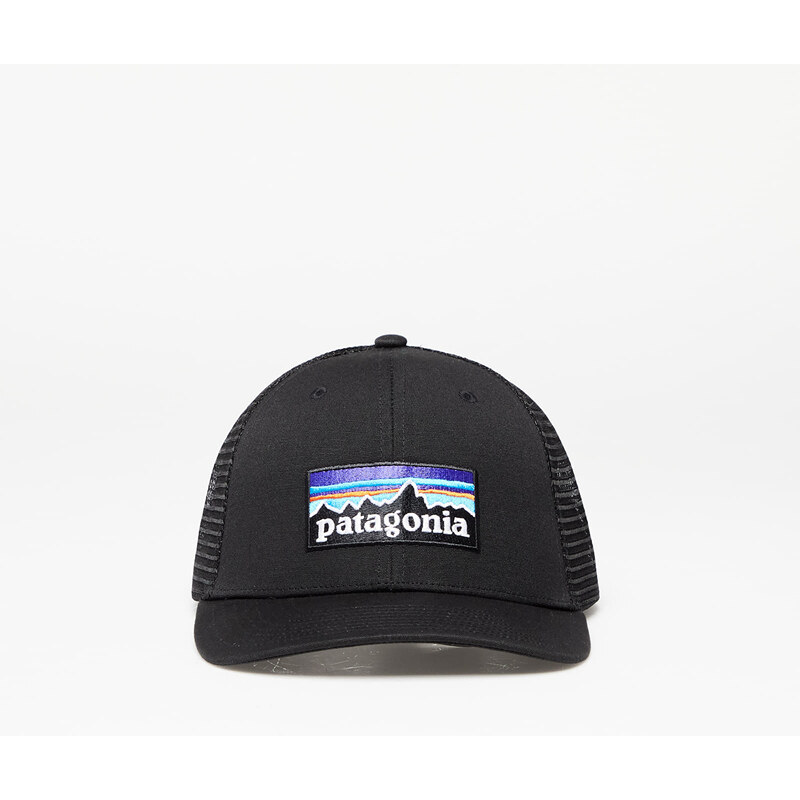 Kšiltovka Patagonia P­6 Logo Trucker Hat Black