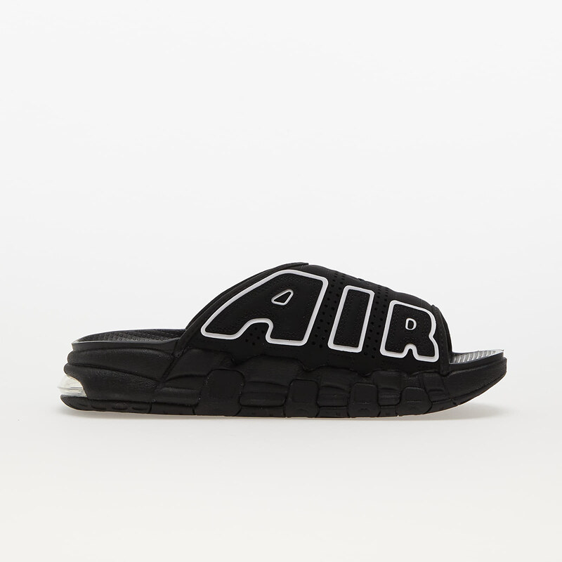 Pánské pantofle Nike Air More Uptempo Black/ White-Black-Clear