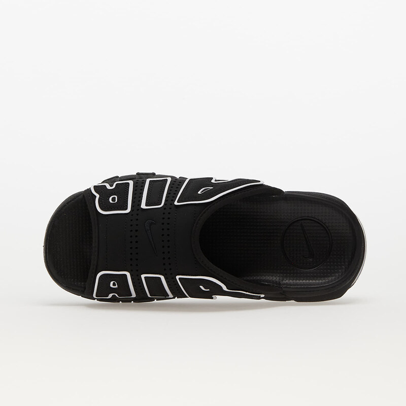 Pánské pantofle Nike Air More Uptempo Black/ White-Black-Clear