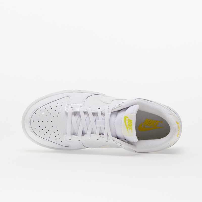 Dámské nízké tenisky Nike W Dunk Low White/ Sail-Opti Yellow