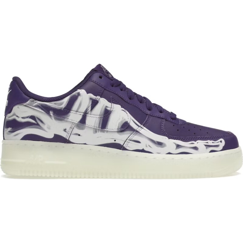 Nike Air Force 1 Low '07 QS Purple Skeleton Halloween (2021) - GLAMI.cz