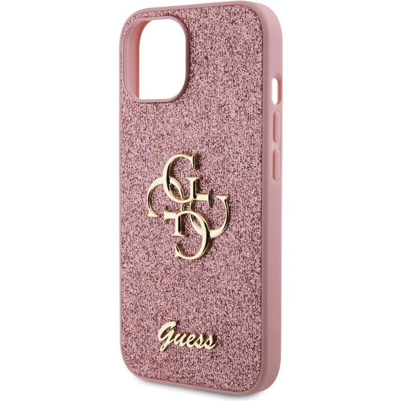 Guess 4G Fixed Glitter kryt pro iPhone 12 / 12 Pro