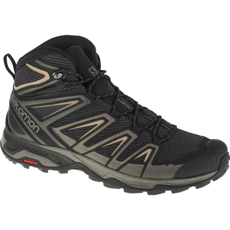 Pánská turistická obuv Salomon X Ultra Mid 3 Aero Černá