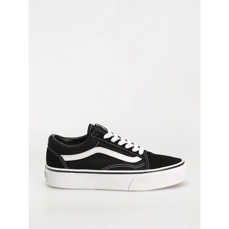 Vans Old Skool Platform (black/white)černá