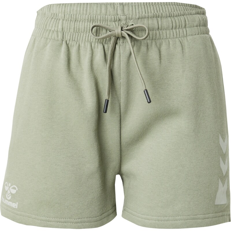 Hummel Sportovní kalhoty Active pastelově zelená / offwhite