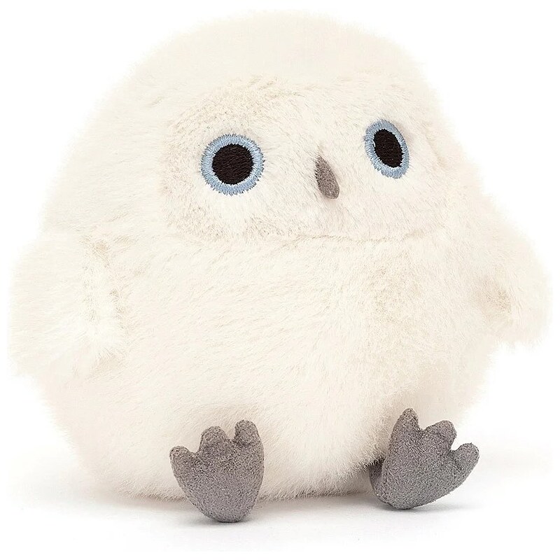 PLYŠOVÁ SOVIČKA JELLYCAT, SNĚHOBÍLÁ, 11 CM