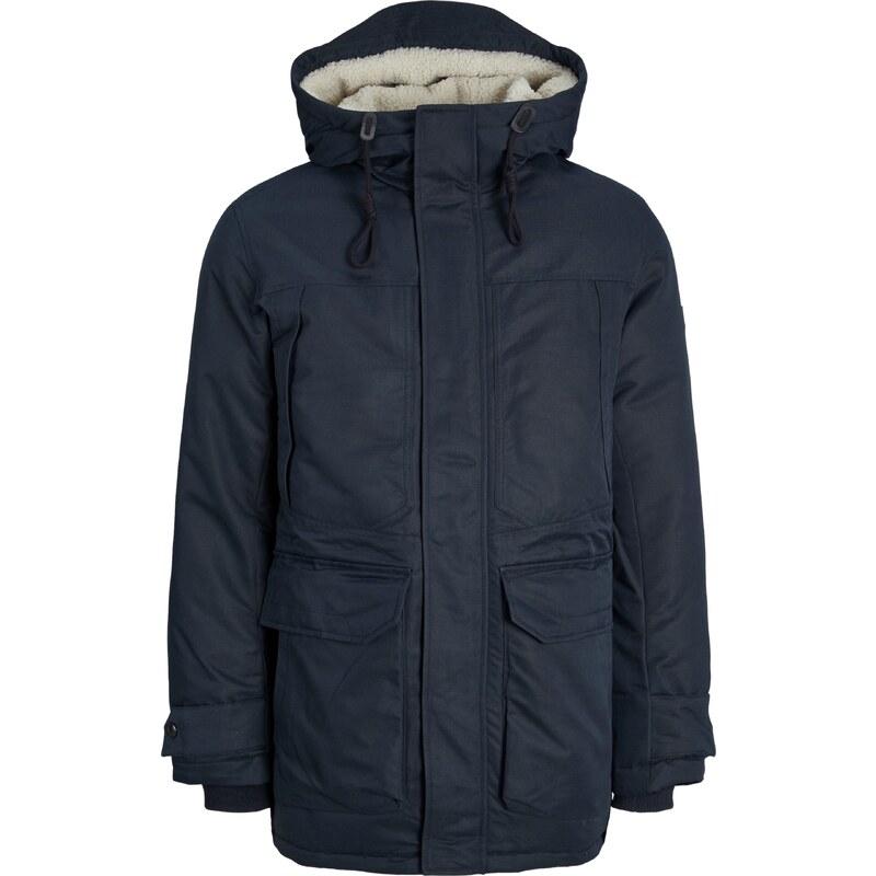 JACK & JONES Zimní parka JJEClip námořnická modř