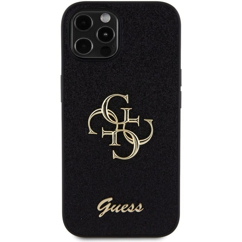 Guess 4G Fixed Glitter kryt pro iPhone 12 / 12 Pro