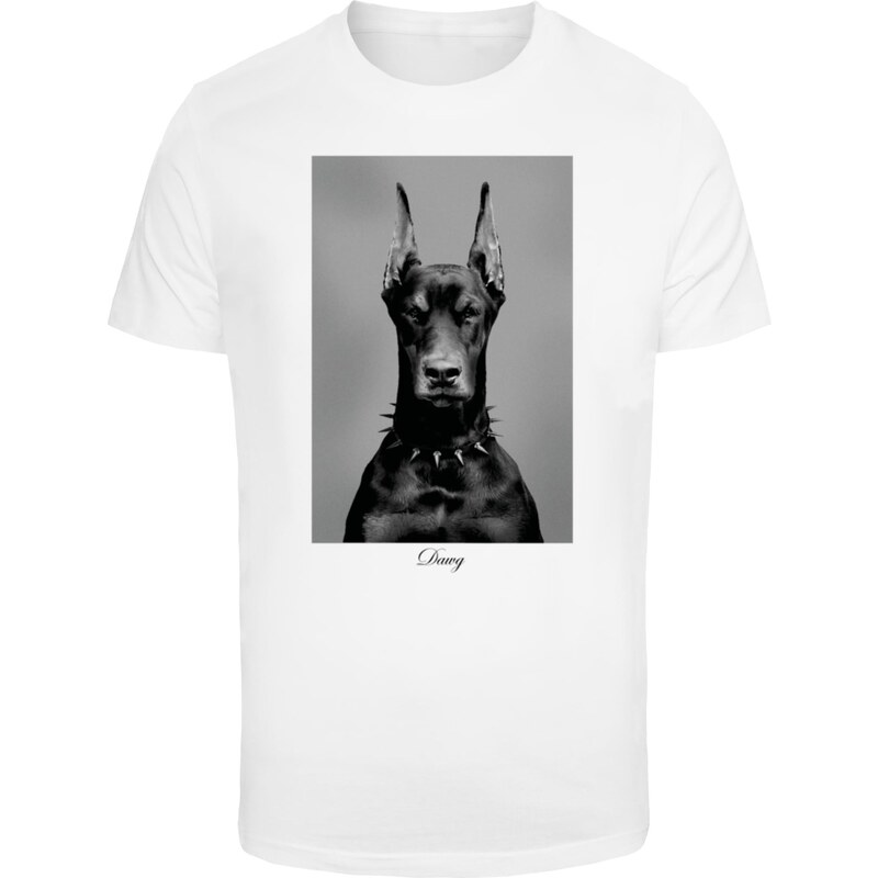 Mister Tee Pánské tričko Dawg bílé
