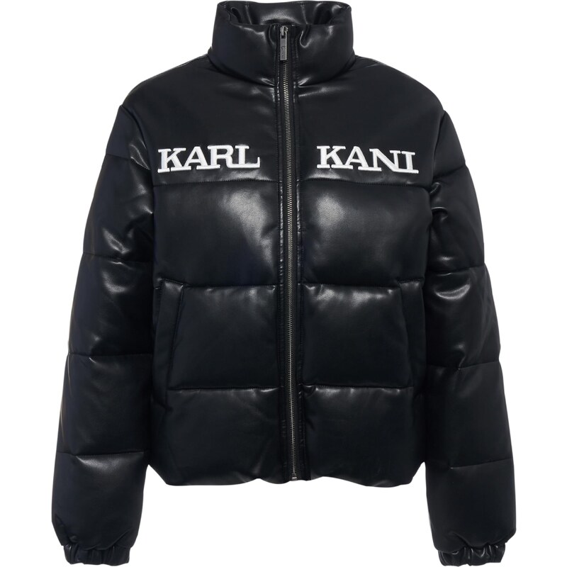 Karl Kani Zimní bunda černá / bílá 95915653