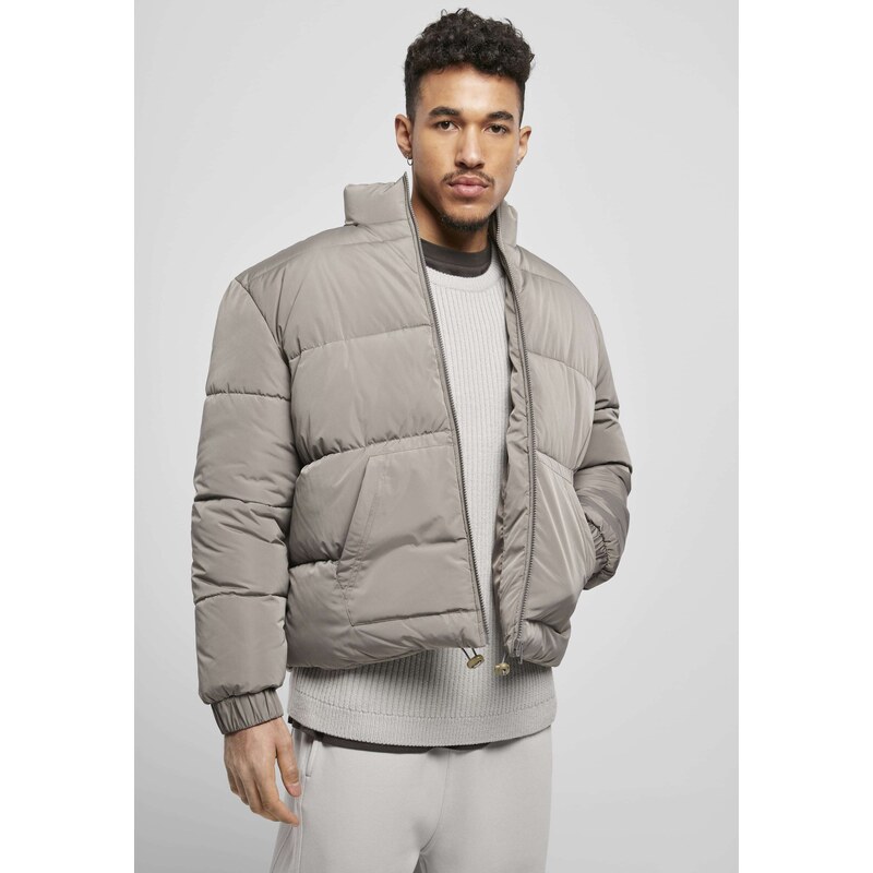 Urban Classics Zimní bunda kouřově šedá