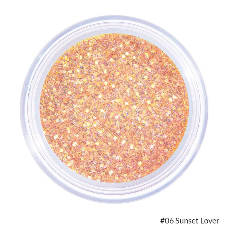 Unleashia Get Loose Glitter Gel gelové třpytky 6 Sunset Lover 4 g