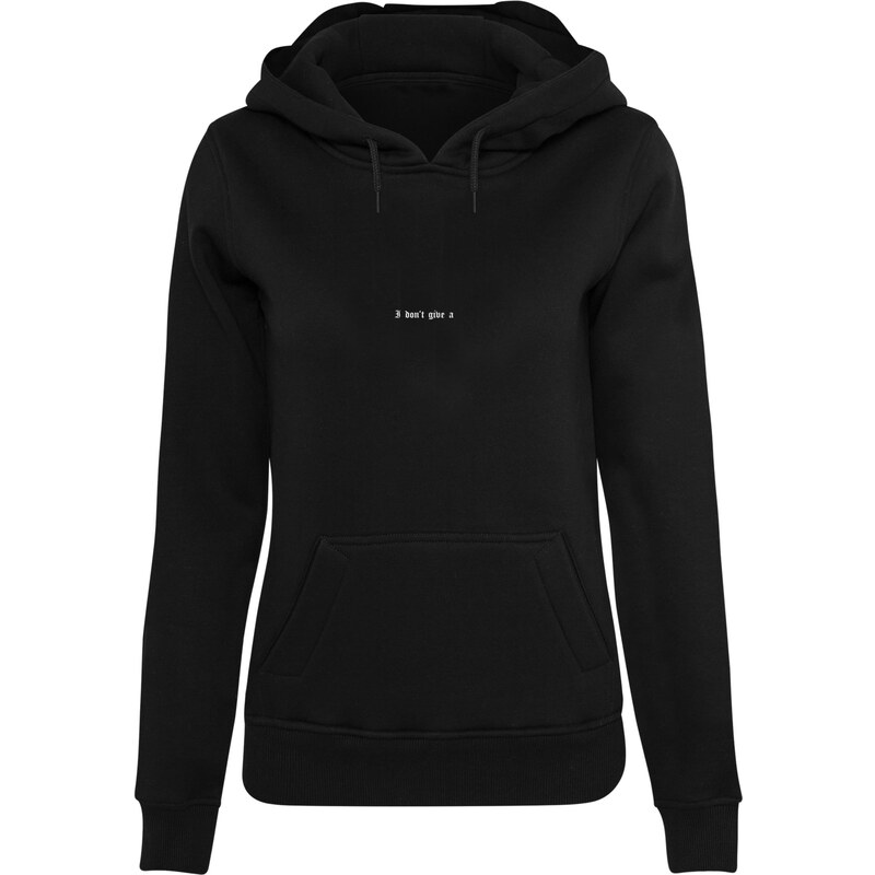 Mister Tee Dámská mMikina I Dont Give A Hoody černá