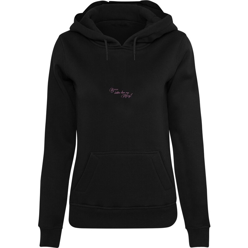 Mister Tee Dámská mMikina B**** Better Hoody černá