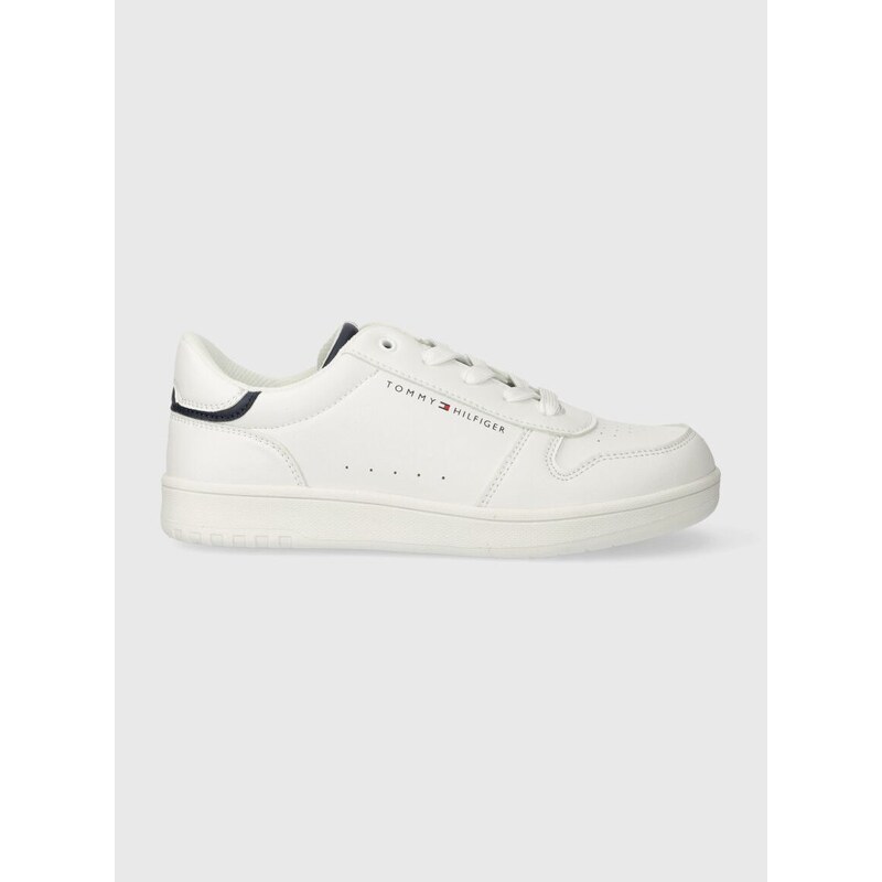 Dětské sneakers boty Tommy Hilfiger bílá barva