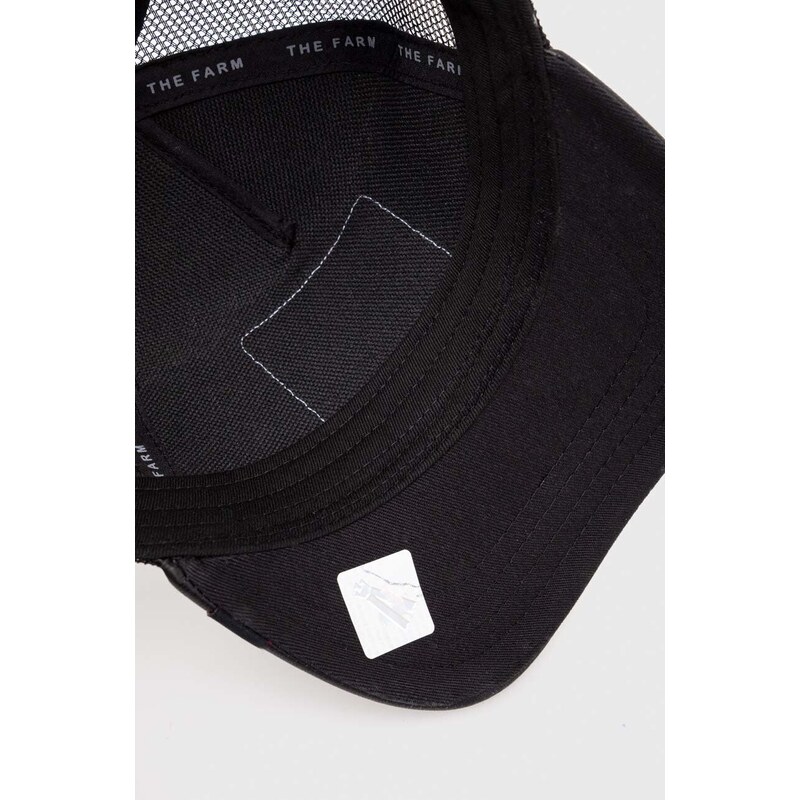 Kšiltovka Goorin Bros černá barva, s aplikací