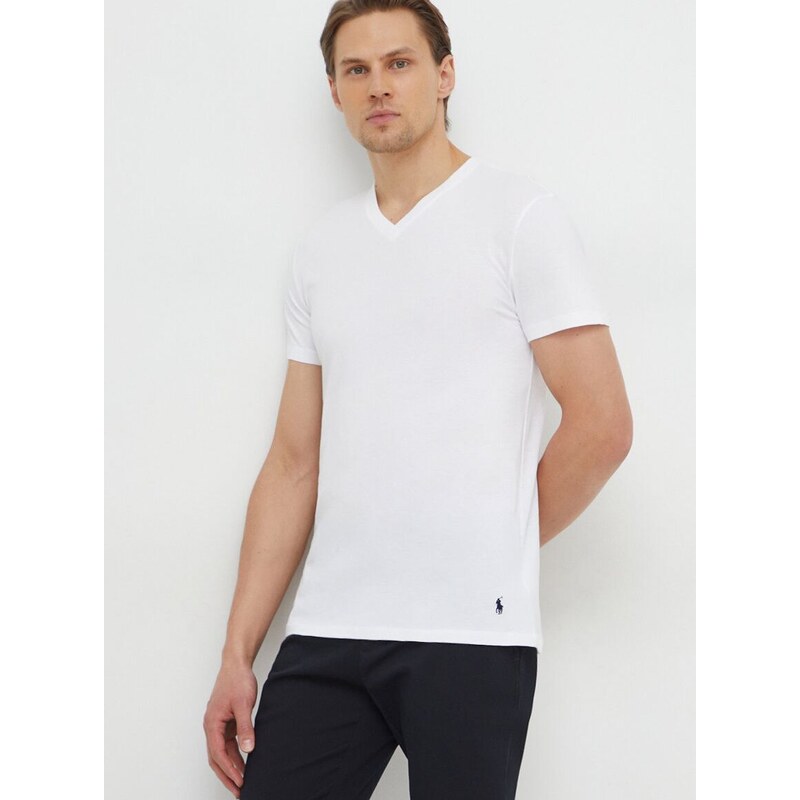 Bavlněné tričko Polo Ralph Lauren 3-pack