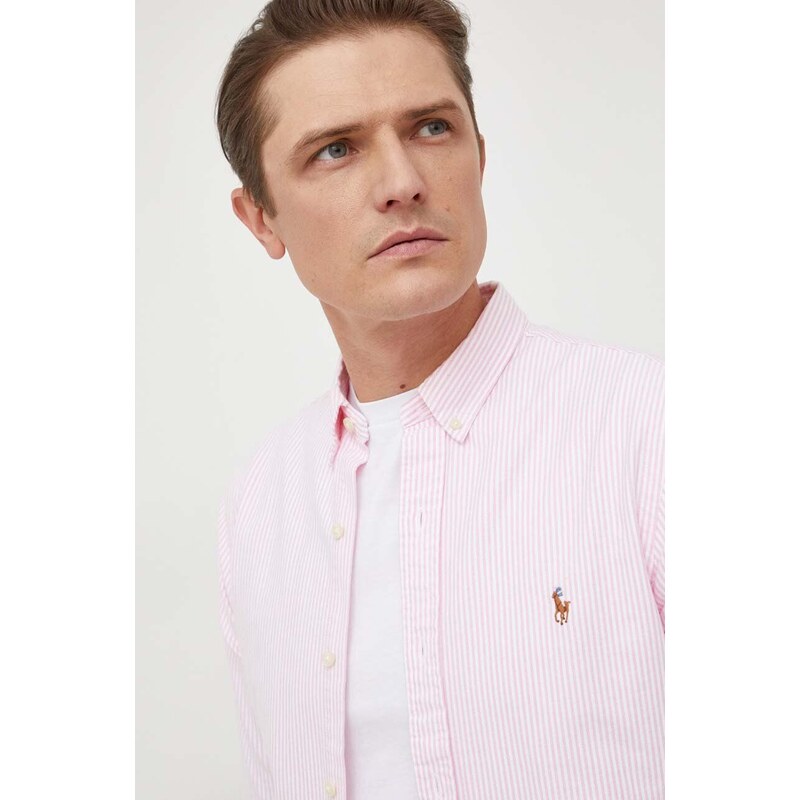 Košile Polo Ralph Lauren slim, s límečkem button-down