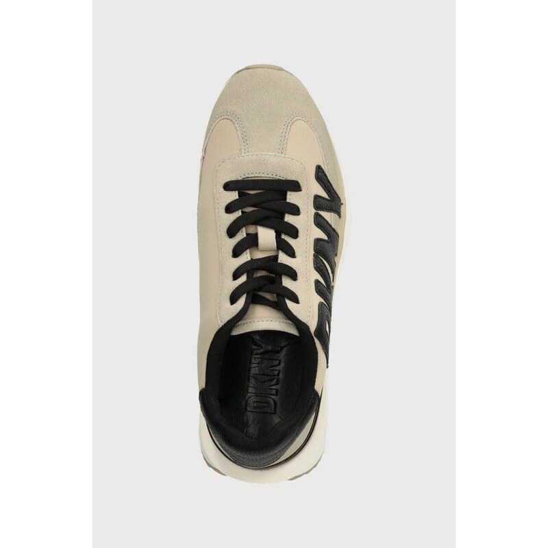 Sneakers boty Dkny Arlan béžová barva, K1446991