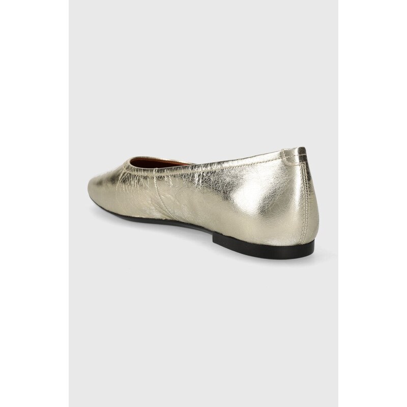 Kožené baleríny Vagabond Shoemakers JOLIN zlatá barva, 5508.083.81