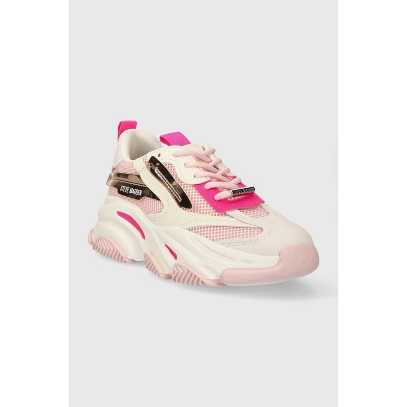 Sneakers boty Steve Madden Possession-E růžová barva, SM19000033