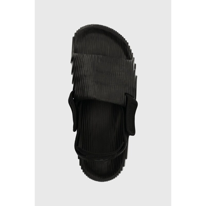 Sandály adidas Originals Adilette 22 XLG černá barva, na platformě, IE5649