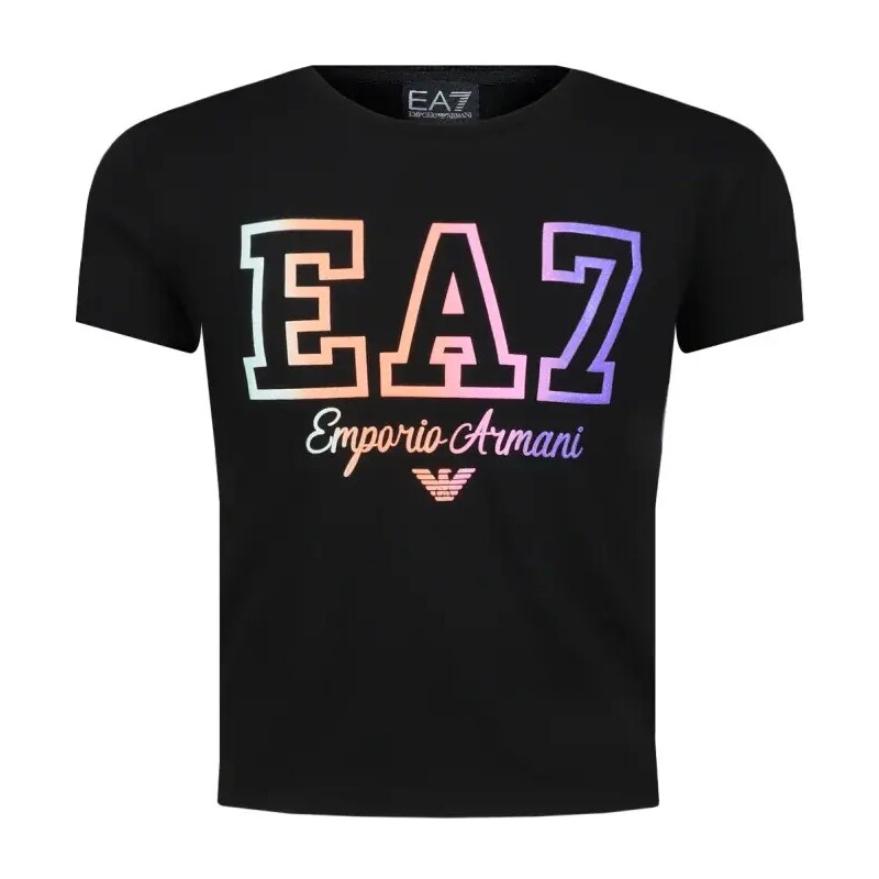 EA7 Tričko | Cropped Fit