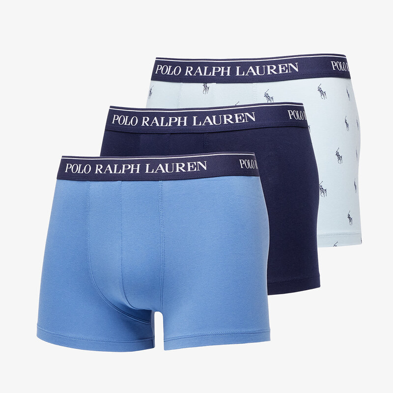 Boxerky Ralph Lauren Classic Trunk 3-Pack Multicolor