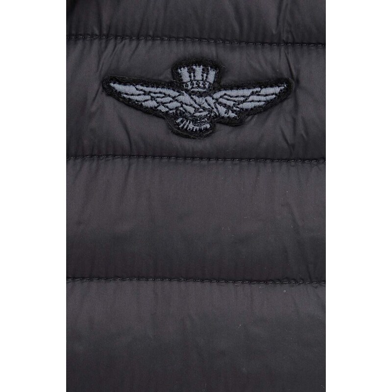 Bunda Aeronautica Militare pánská, šedá barva, přechodná