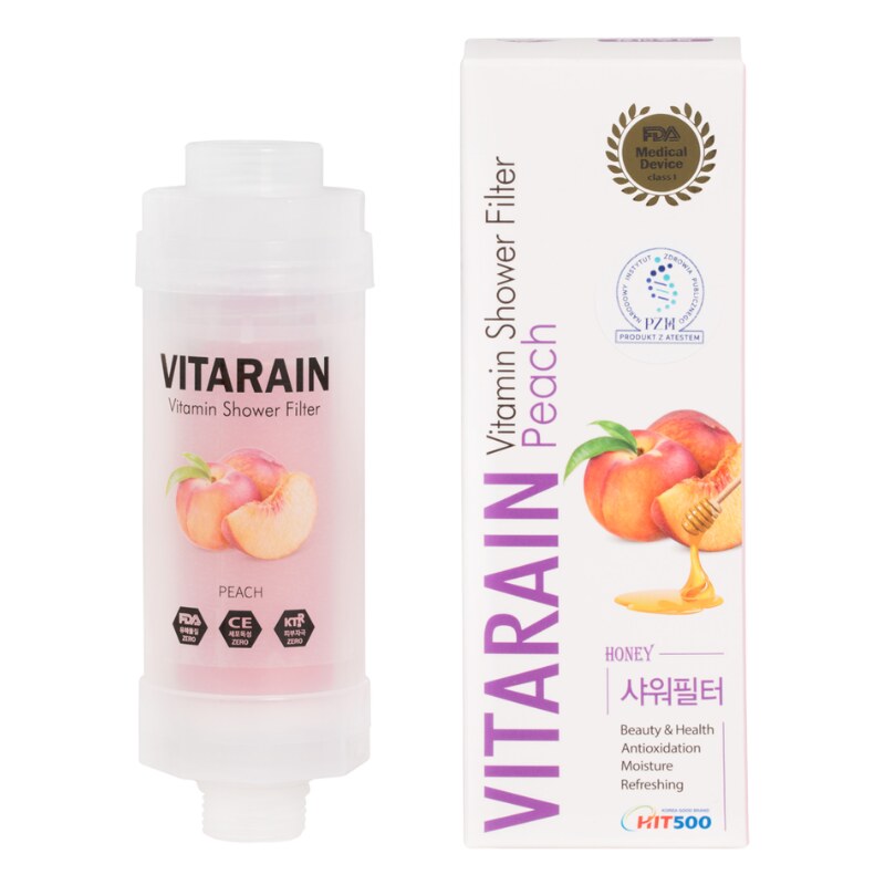 VITARAIN - Vitamínový sprchový filtr s vůní BROSKEV