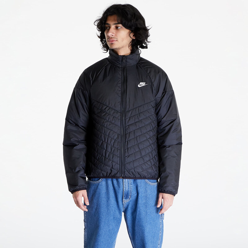 Pánská větrovka Nike Sportswear Windrunner Therma-FIT Water-Resistant Puffer Jacket Black