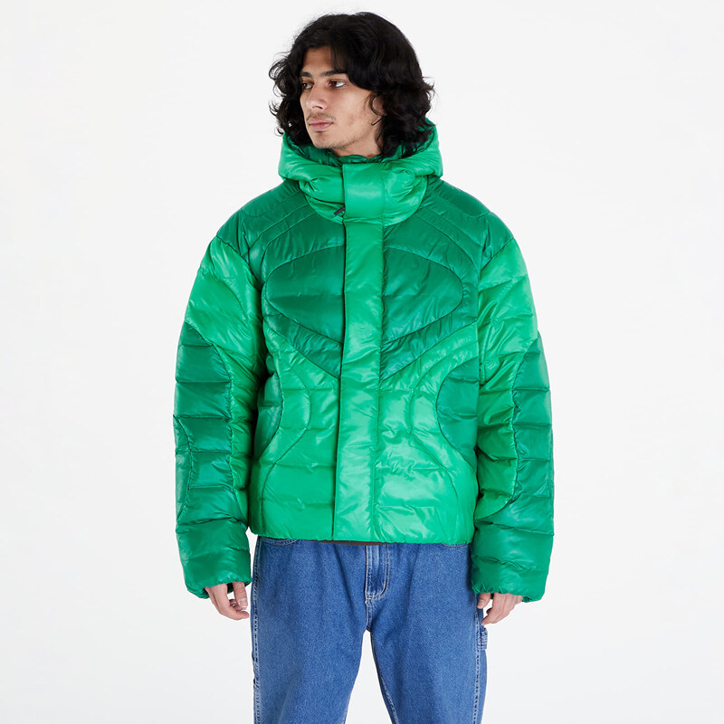 Pánská péřová bunda Nike Sportswear Tech Pack Therma-FIT ADV Hooded Jacket ﻿Stadium Green/ Malachite