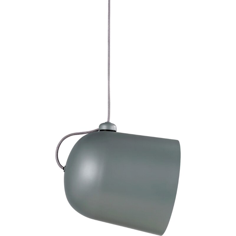 Nordlux Šedé kovové závěsné světlo Angle 20,6 cm