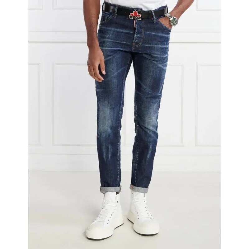 Dsquared2 Džíny DARK CLEAN WASH COOL GUY | Slim Fit