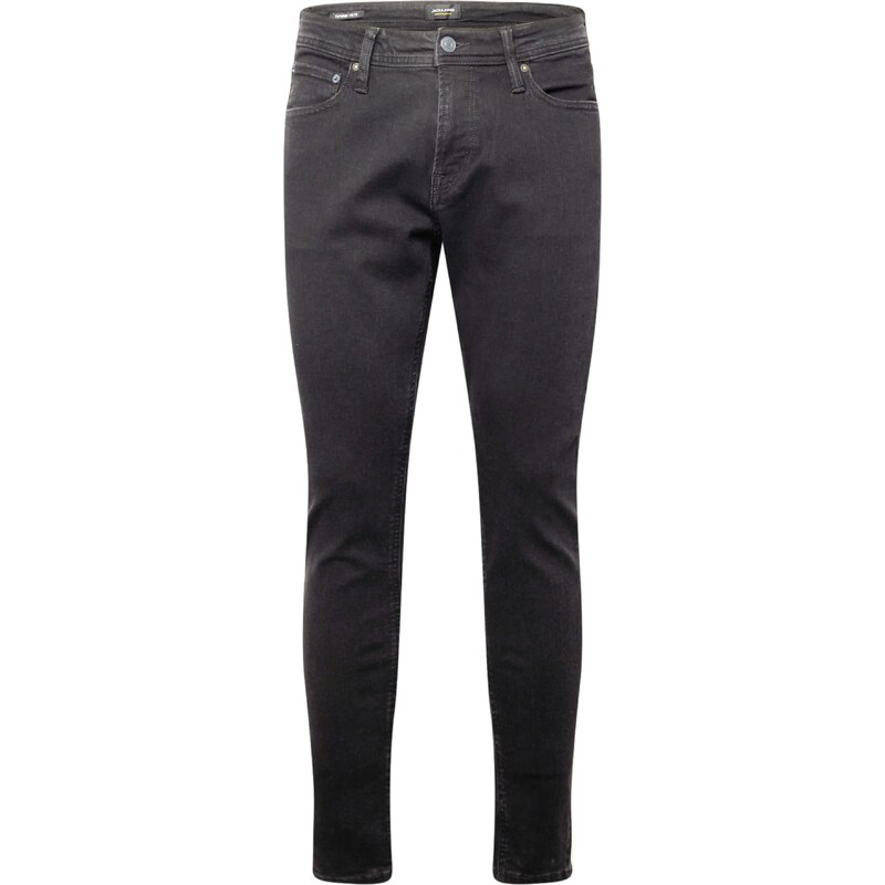 JACK & JONES Džíny JJPETE černá džínovina