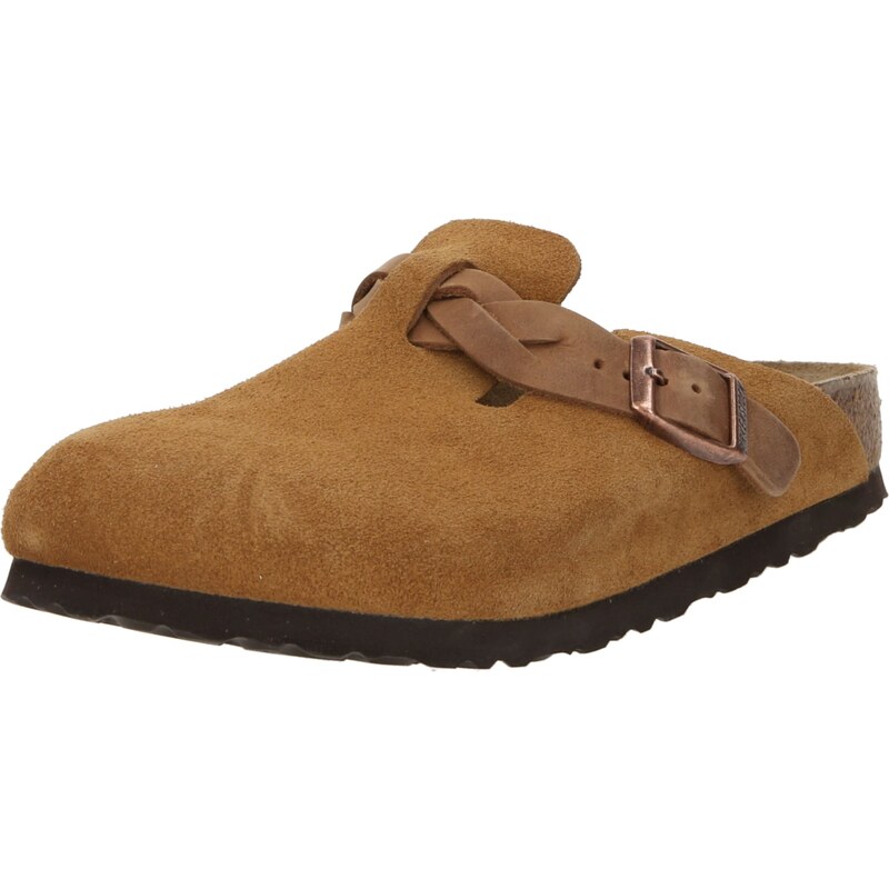 BIRKENSTOCK Pantofle Boston LEVE karamelová