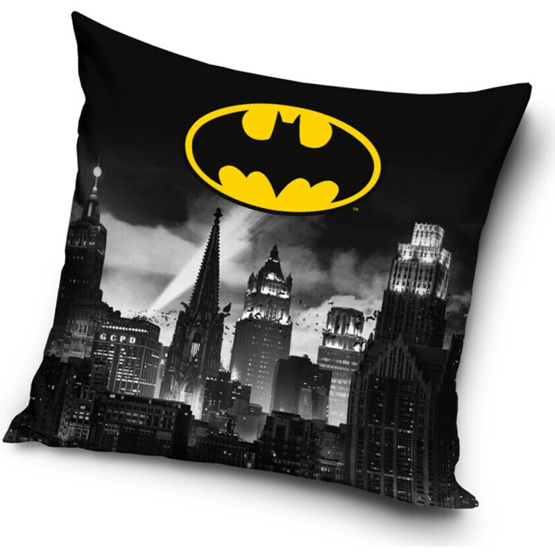 Carbotex Dětský polštářek Batman Noční Gotham