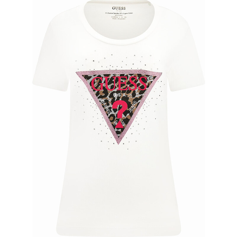 GUESS RN SPRING TRIANGLE TEE TRIČKO DÁMSKÉ