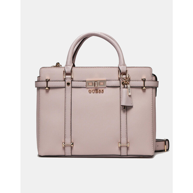 GUESS EMILEE LUXURY SATCHEL (Rozměry: 28 x 10 x 22 cm)