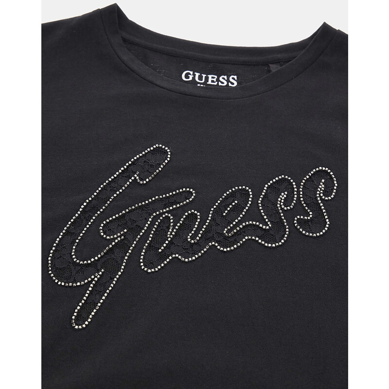 GUESS GUESS LACE LOGO EASY TEE