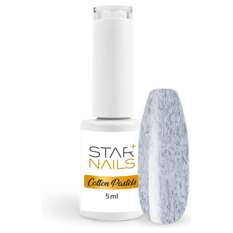 UV/LED Gel Polish Cotton Pastels, 5ml - 009, Arctic Stone - gel lak