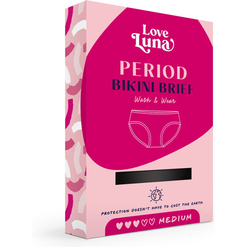 Menstruační kalhotky Love Luna Bikini (LOVE002)