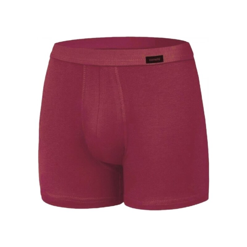 Boxerky pánské Cornette Authentic claret