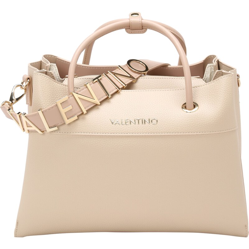 VALENTINO Kabelka Alexia béžová / zlatá