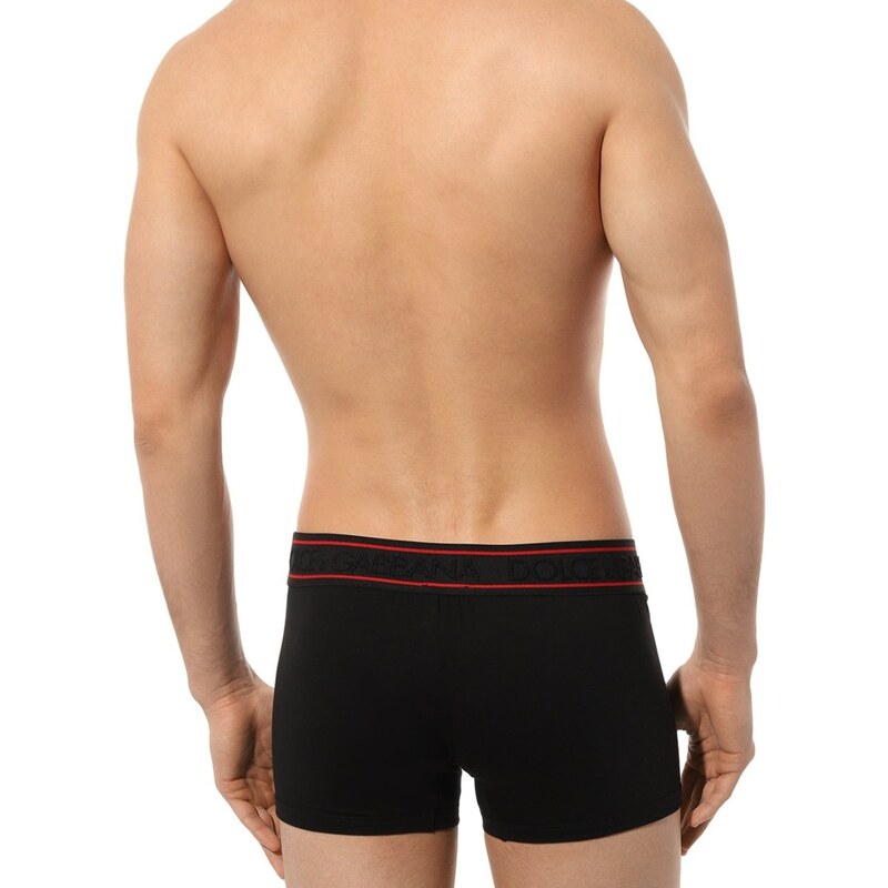 DOLCE & GABBANA Sicily Black boxerky